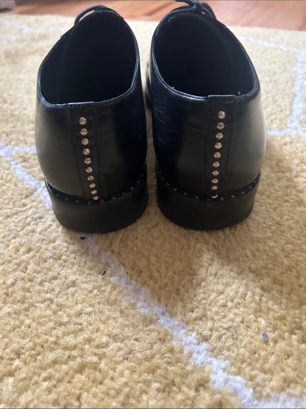 Saint Laurent studded leather